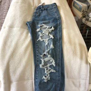 A&E super high rise curvy jegging